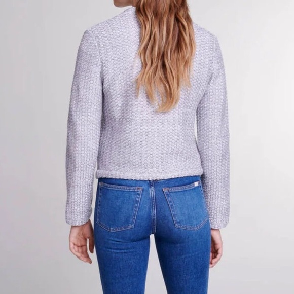 MAJE NWT Tweed Look Cardigan US M (Fr 2) - Picture 3 of 7